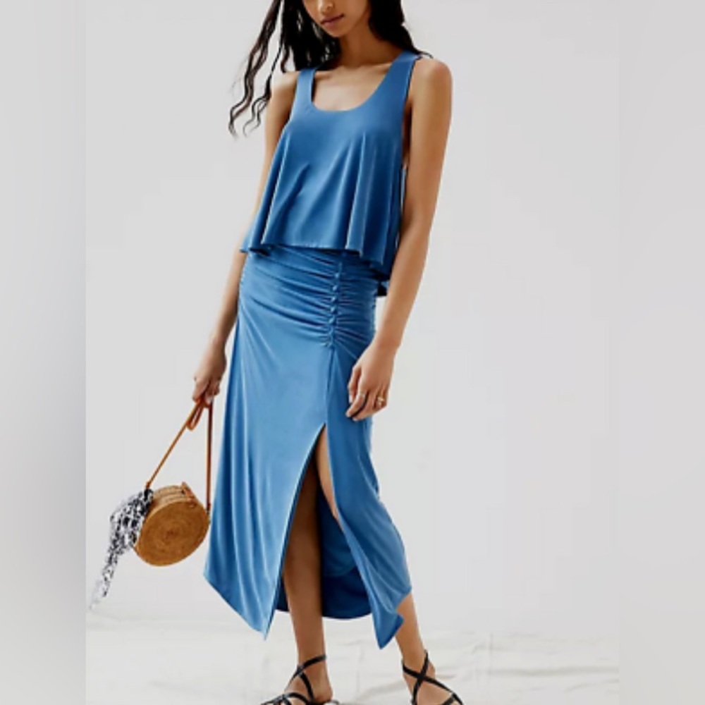 Anthropologie swingy skirt set - two piece sexy skirt set